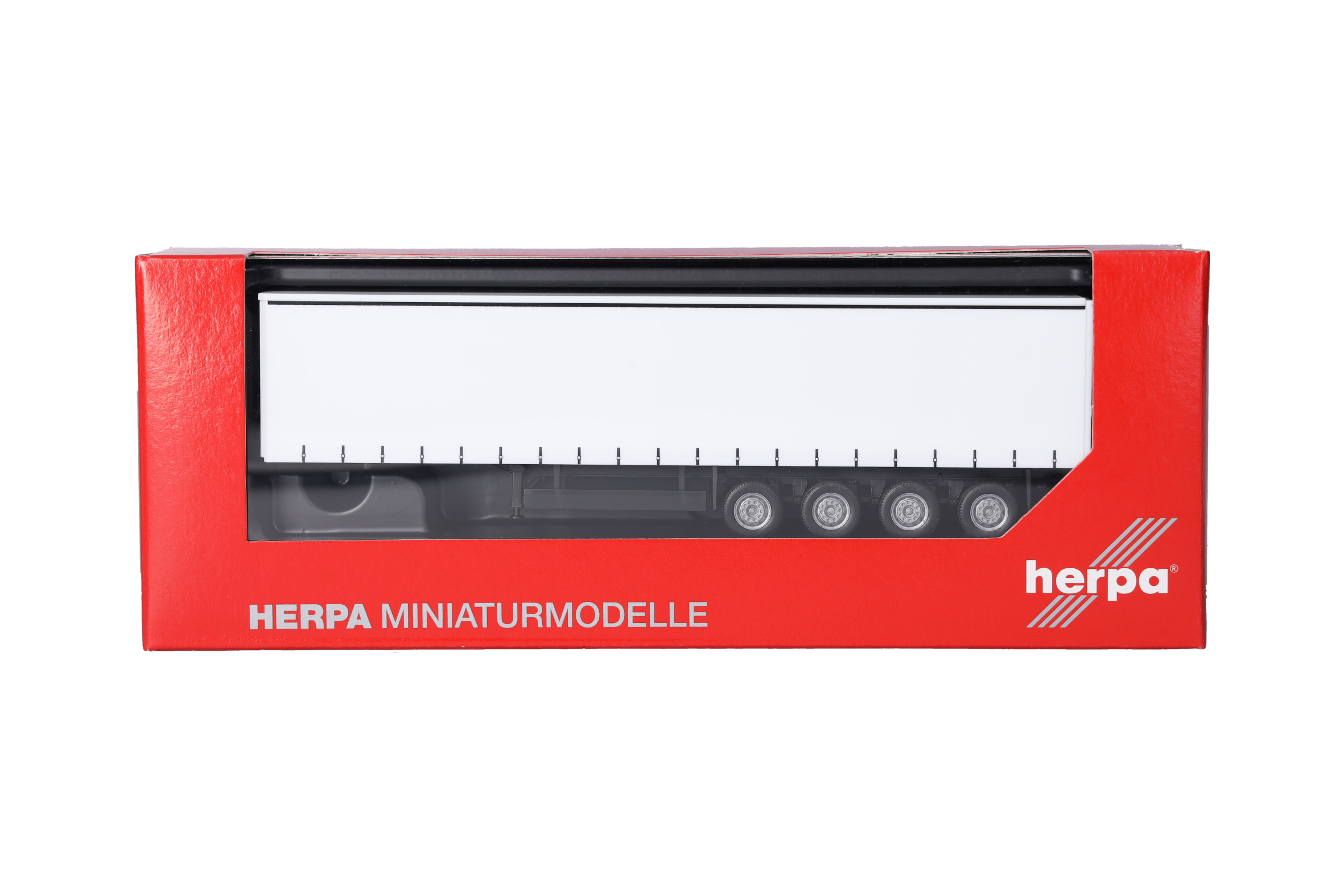 herpa 077118 - Gardinenplanenauflieger, 4a