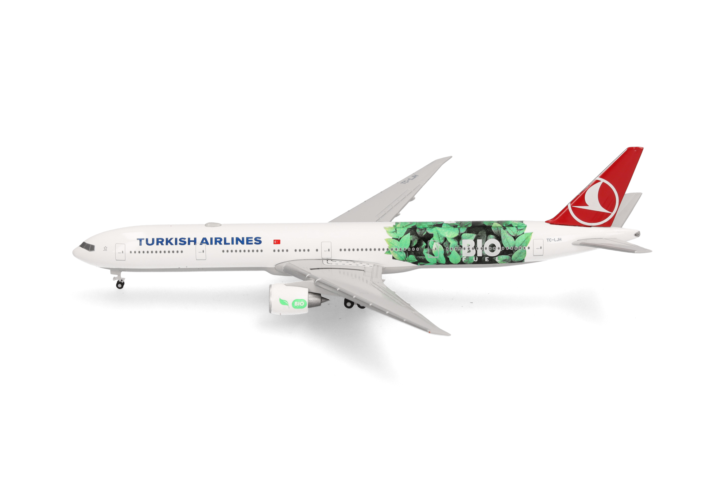 herpa 538442 - B777-300ER Turkish Bio Fuel