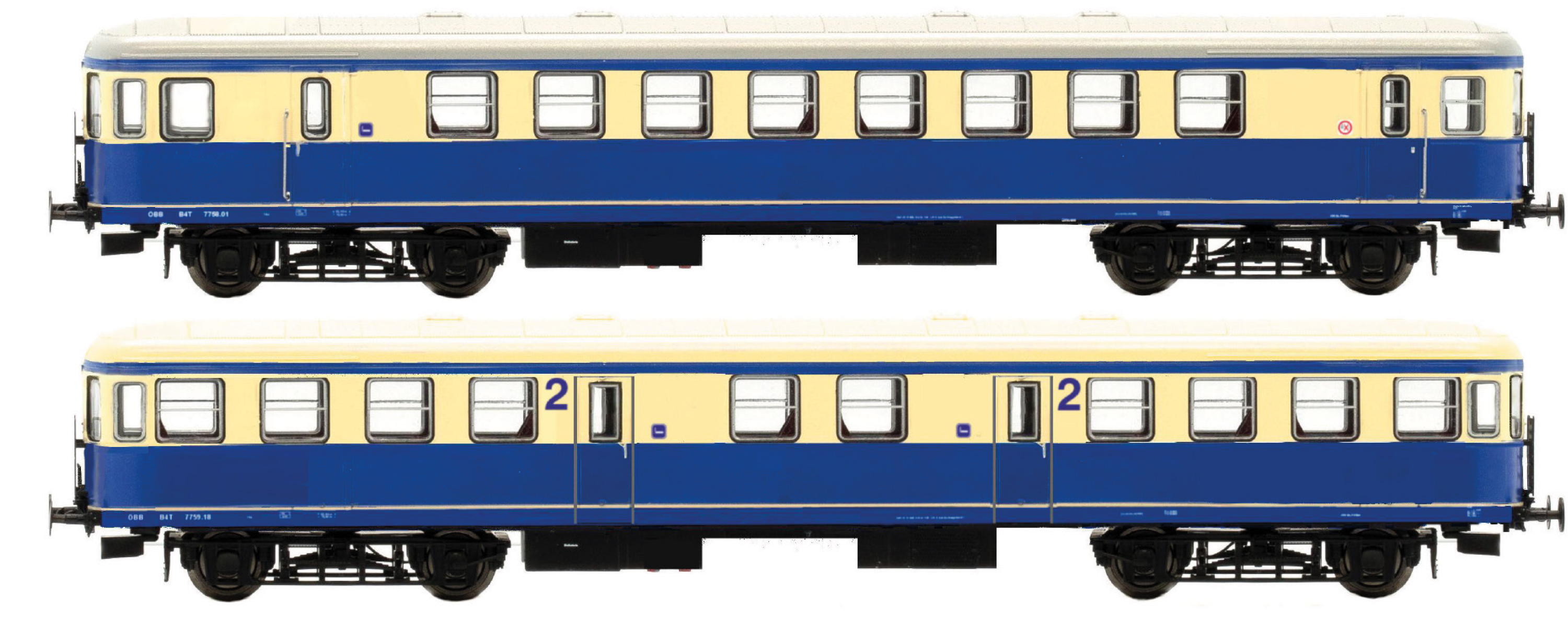 Jägerndorfer JC13200 - Triebwagen Rh 7758, 2-tlg.