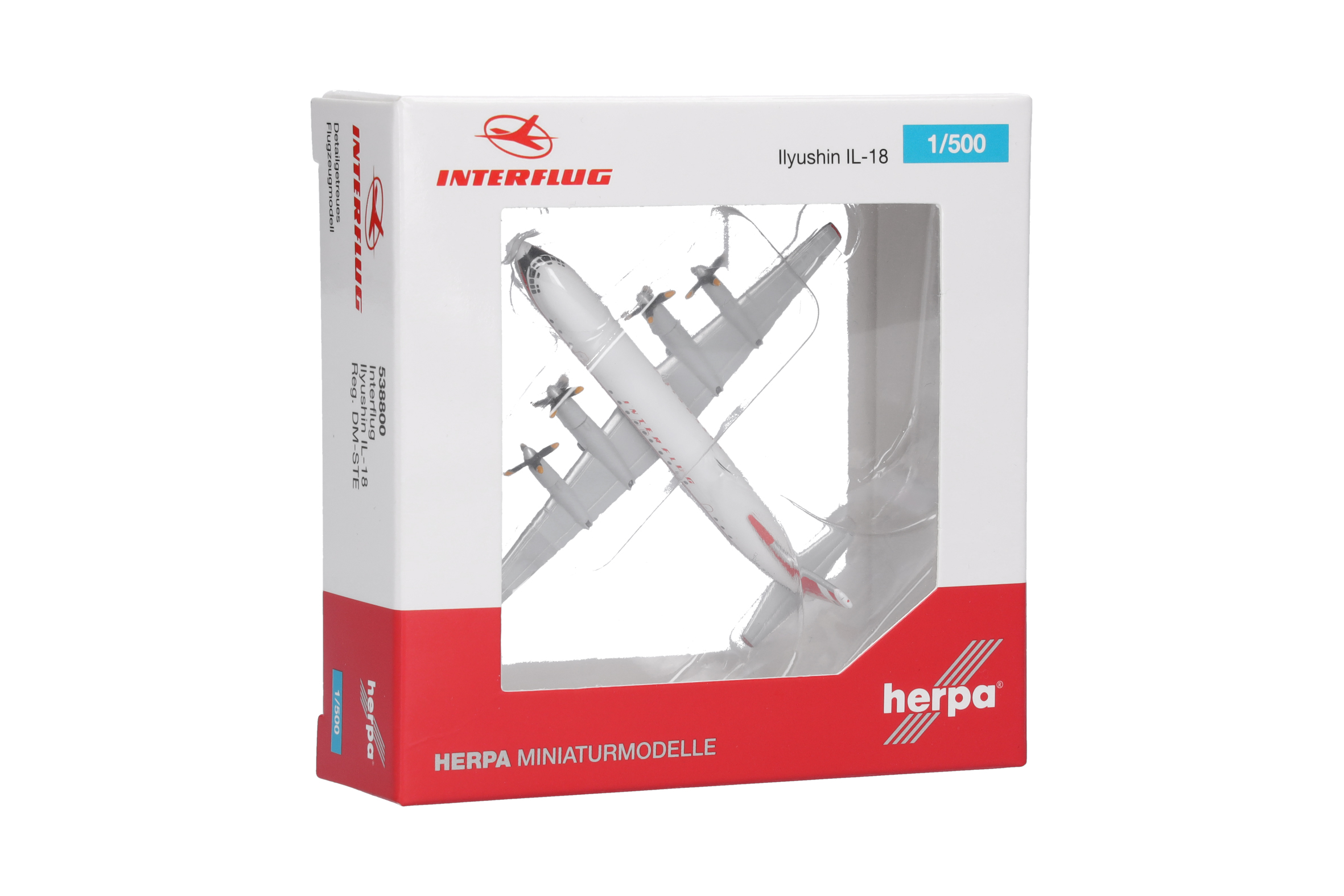 herpa 538800 - Ilyushin IL-18 Interflug
