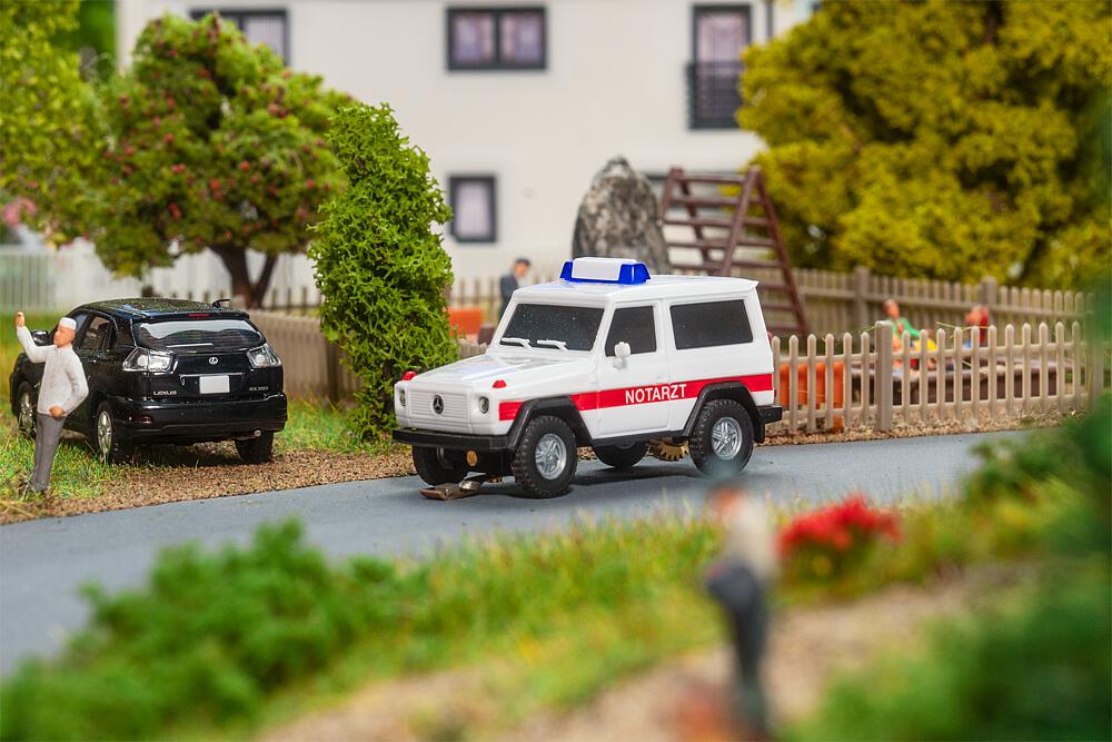 Faller 161448 - SUV MB G-Klasse Notarzt (HERP