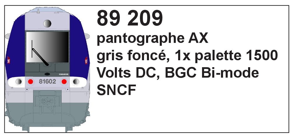 LS Models LS89209 - Stromabnehmer AX (AGC)