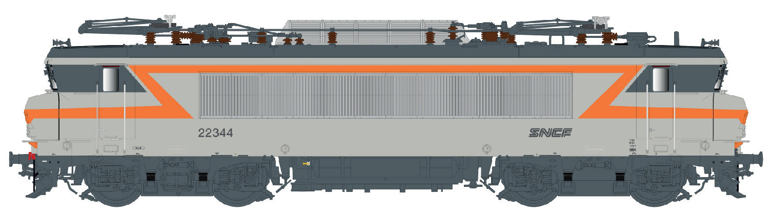 LS Models LS11107S - E-Lok BB 22344 SNCF, Ep.IV-V,