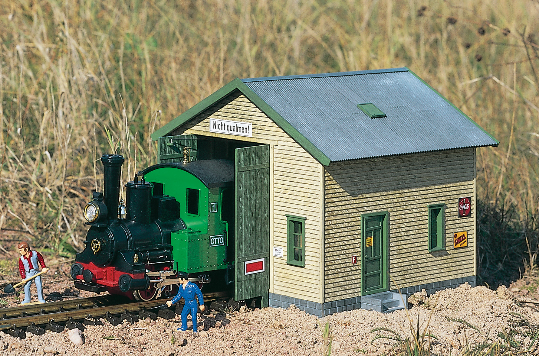 Piko 62044 - Lokschuppen Red River