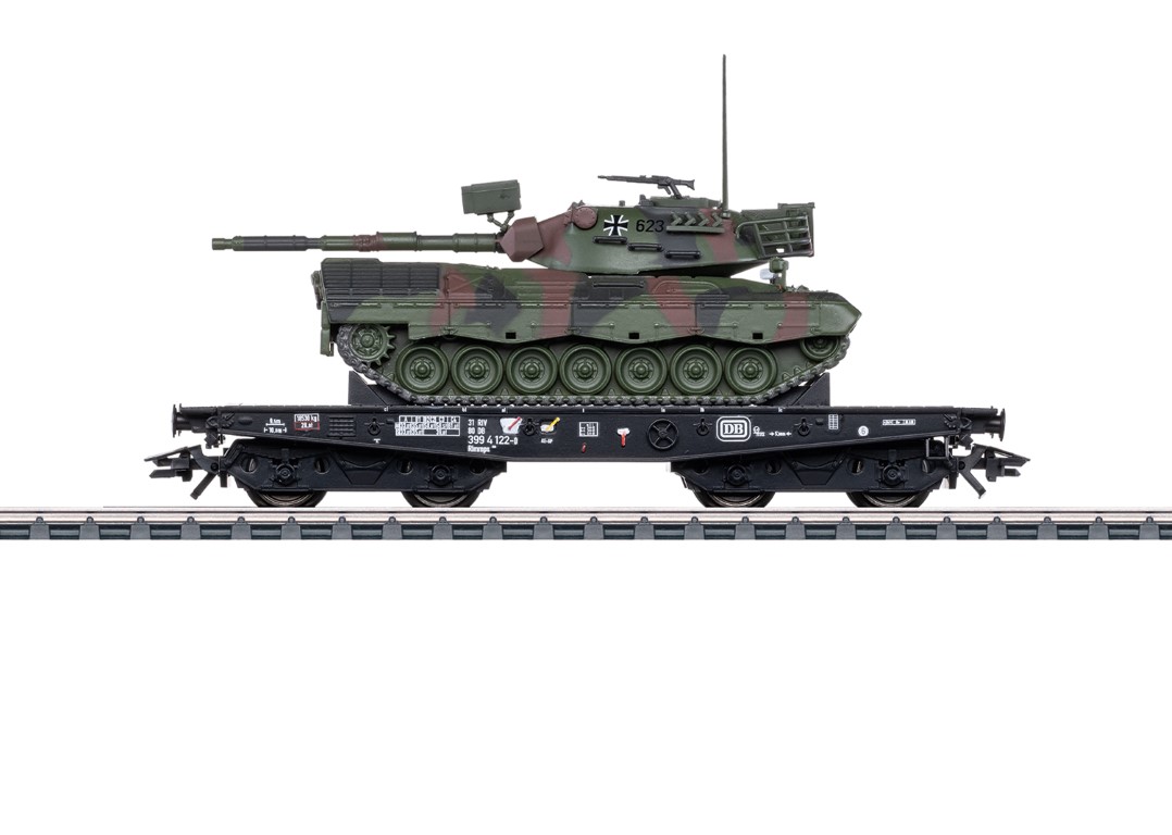 Märklin 48876 - Schwerlast Rlmmps Leo 1A1