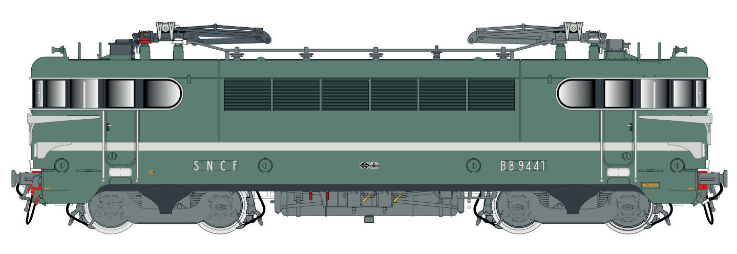 LS Models LS10239 - E-Lok BB 9441 SNCF, Ep.IIId