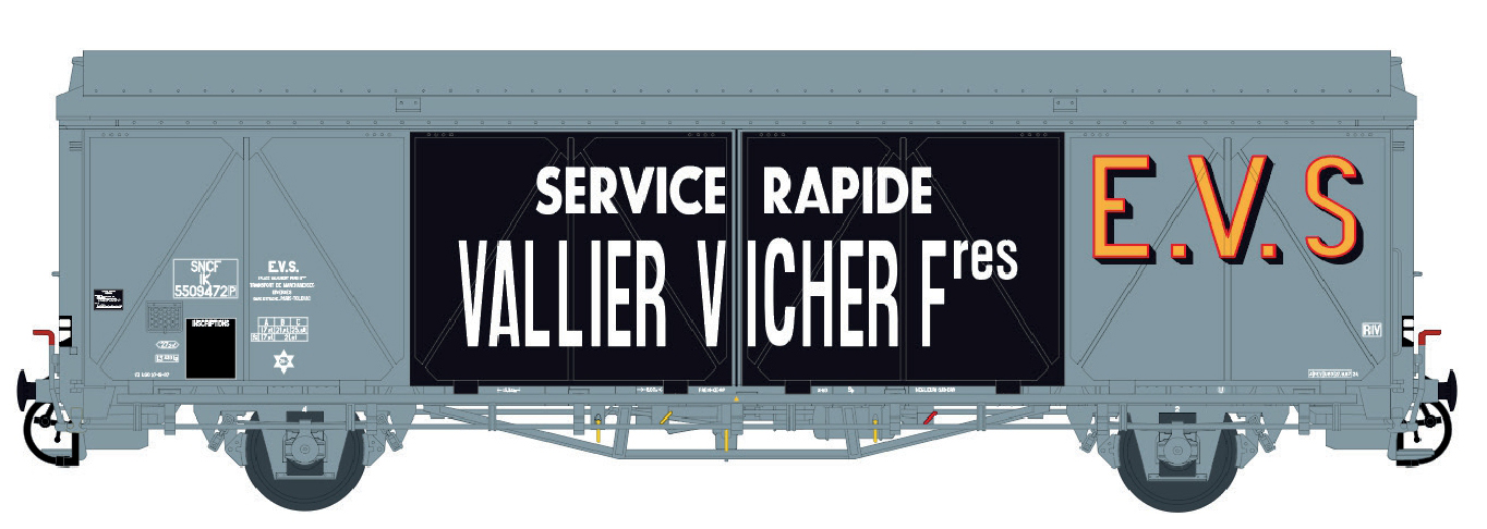 LS Models LS30687 - Schiebewandwagen IK SNCF/EVS/V