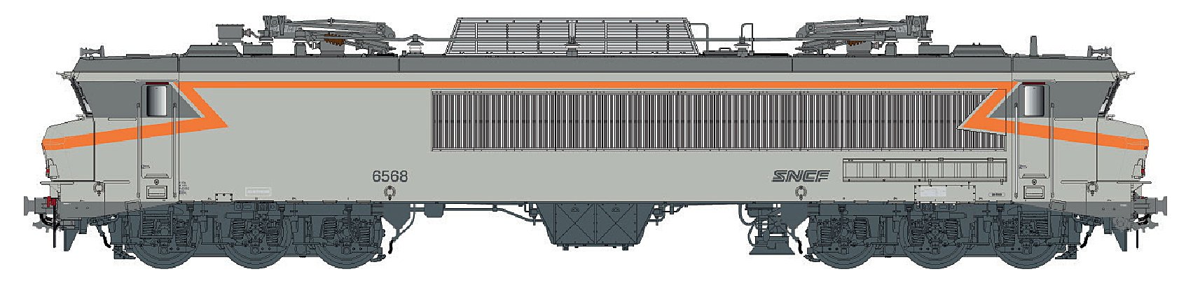 LS Models LS10833 - CC 6568 grau orange.Streifen N