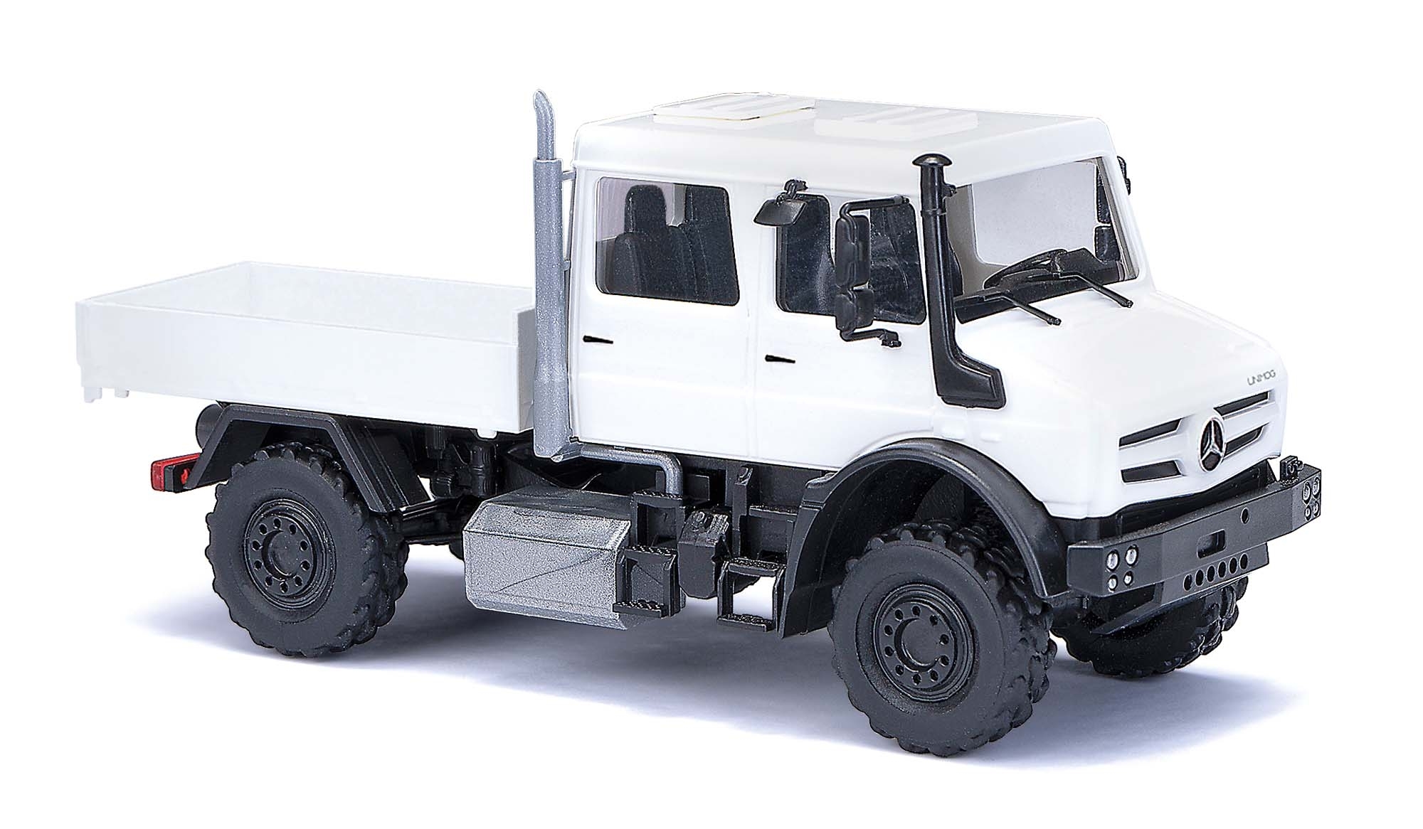 Busch 51081 - Unimog U 5023 Doppelkab.Weiß