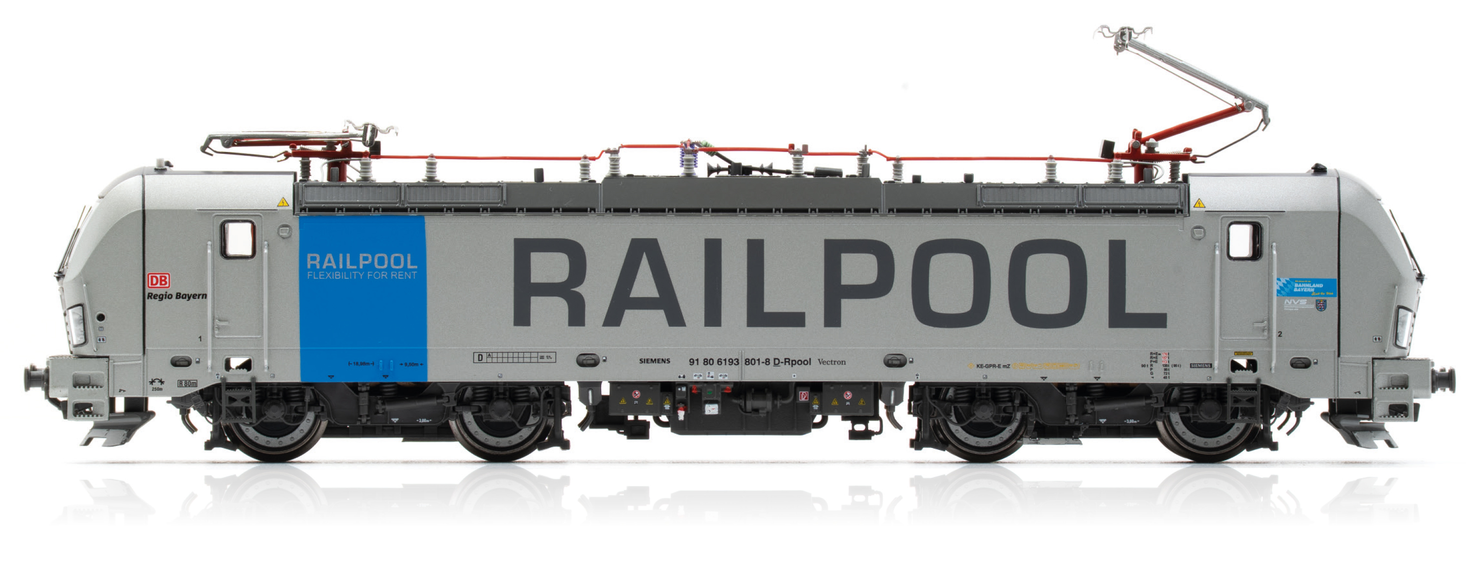 Jägerndorfer JC27042 - E-Lok BR 193 Vectron Railpo