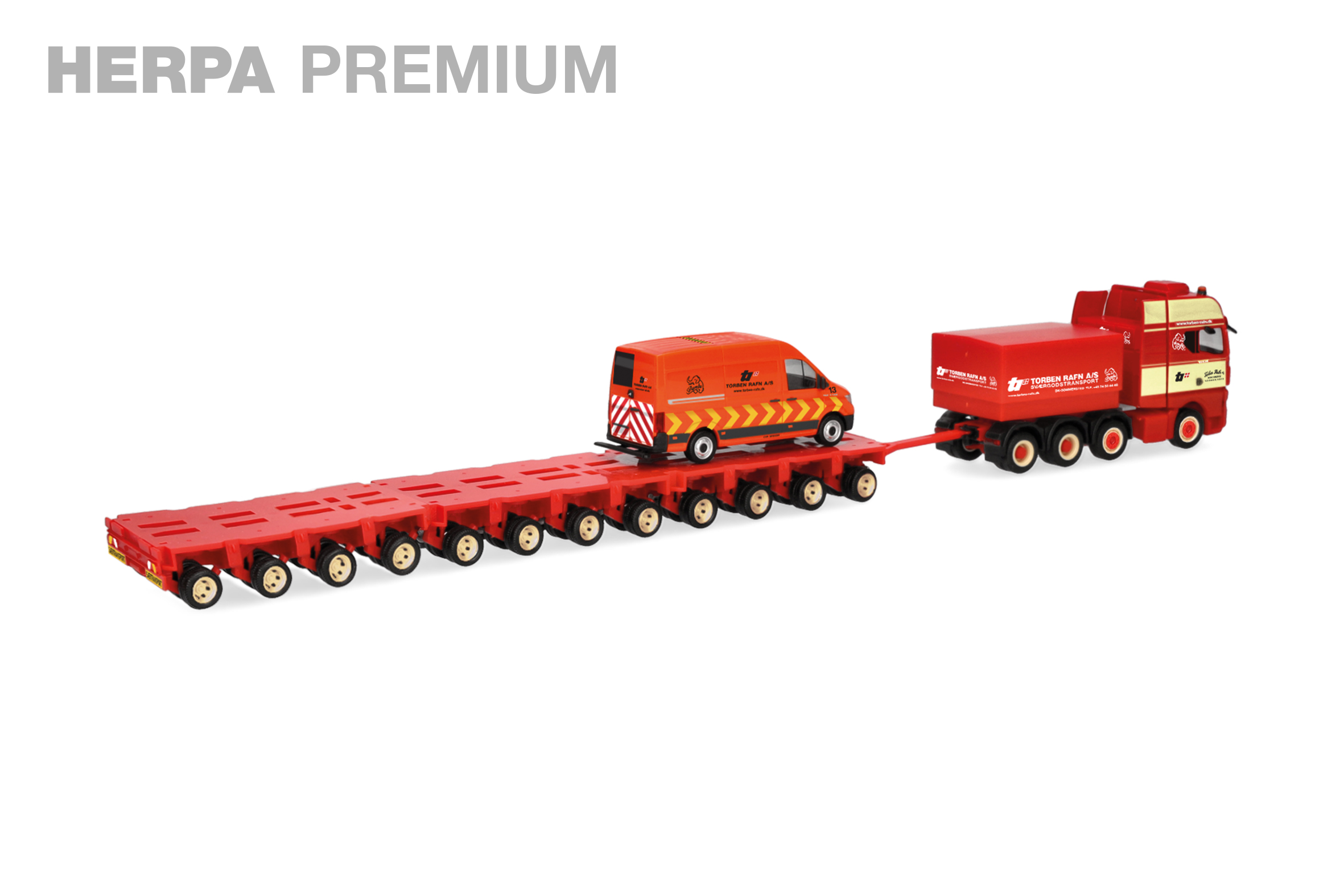 herpa 960991 - MAN TGX GX SchwerlZH Set Rafn