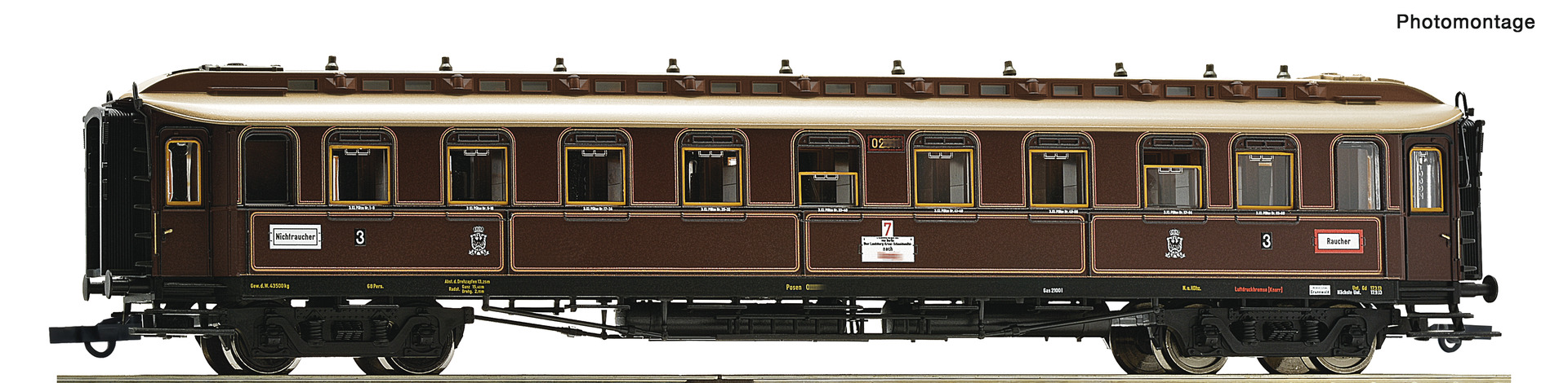 Roco 6200238 - Schnellzuwagen 3. Kl. KPEV