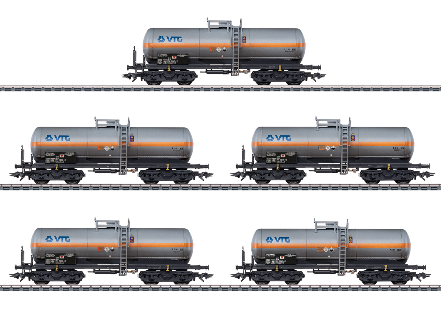 Märklin 46465 - Kesselwagen-Set VTG