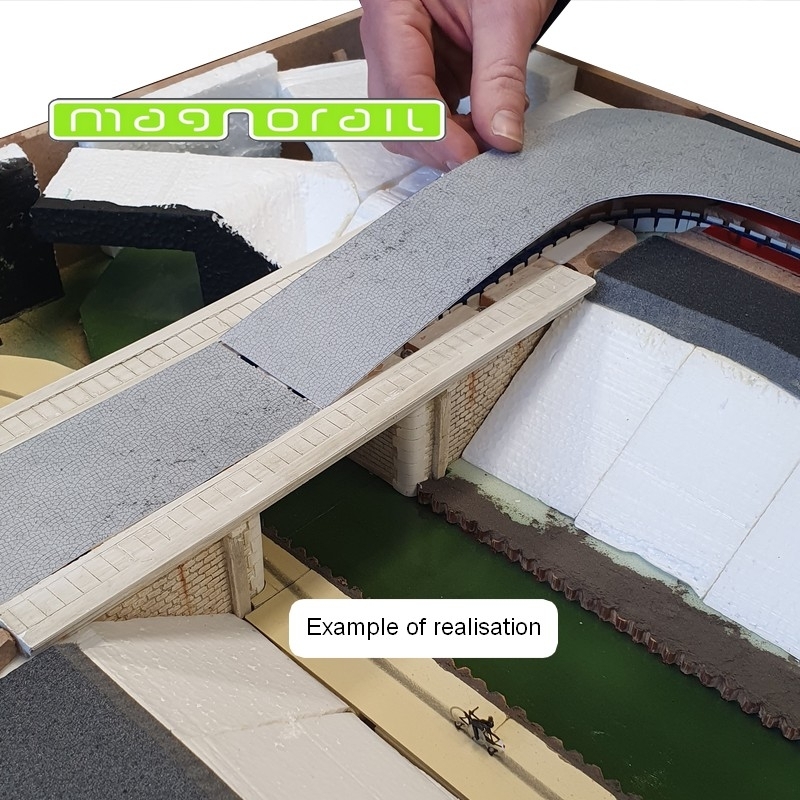 Magnorail SO-9 - Gleisabdeckungshalter Antriebsmod
