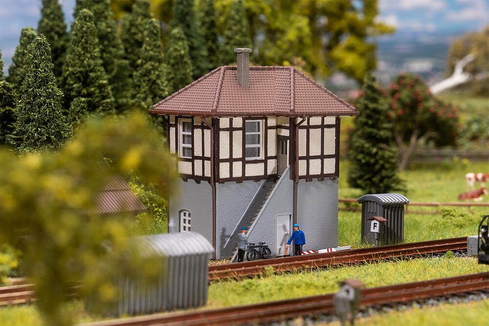 Faller 222239 - Blockstelle mit Streckenaussc