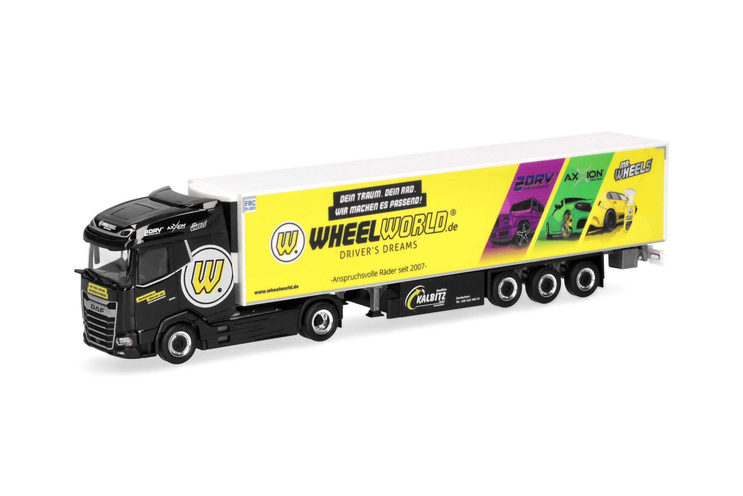 herpa 961547 - DAF XG KüKo-SZ_Kalbitz_AXXION