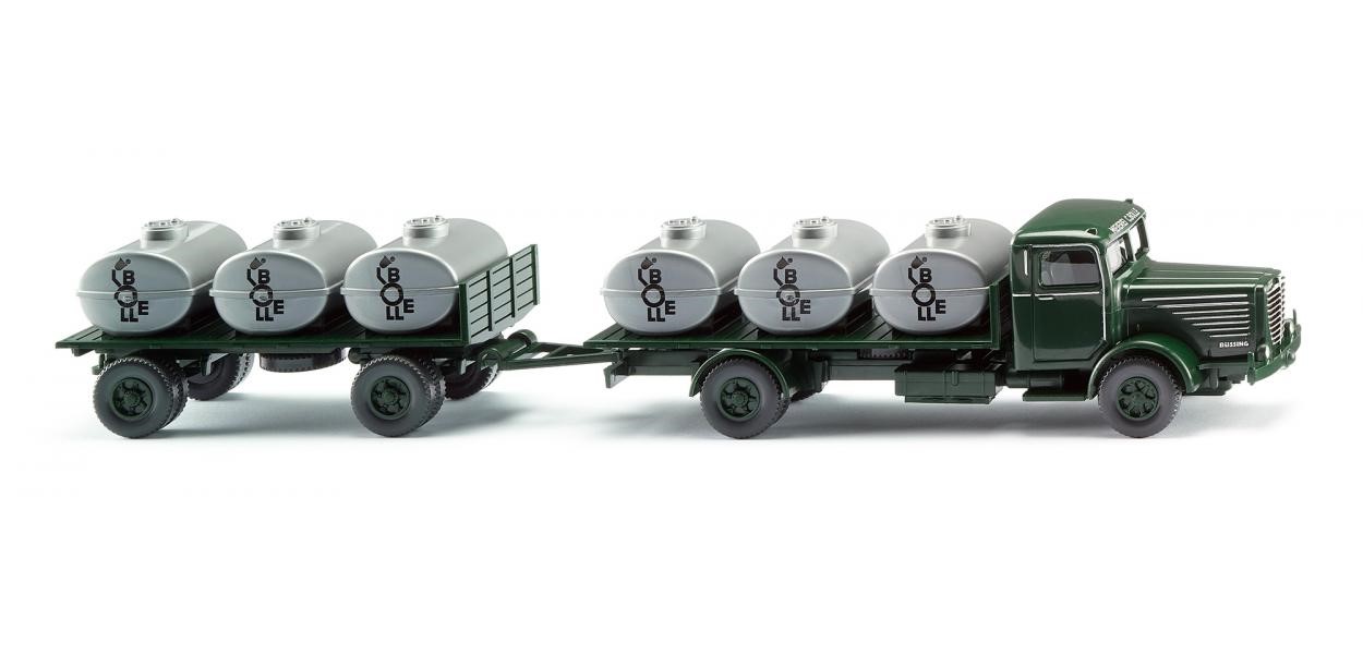 Wiking 085602 - Behelfstankzug (Büssing 8000)