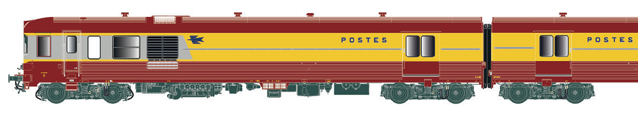 LS Models LS11520S - Triebzug XP 94750, 2-tlg. SNC