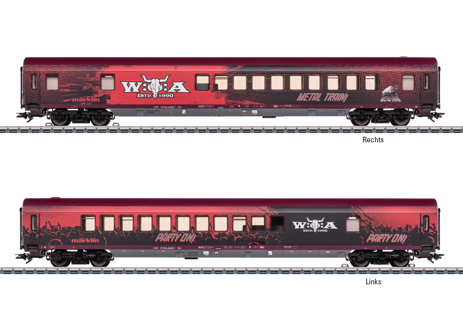Märklin 43945 - Partywagen Metal Train W:O:A, Ep.