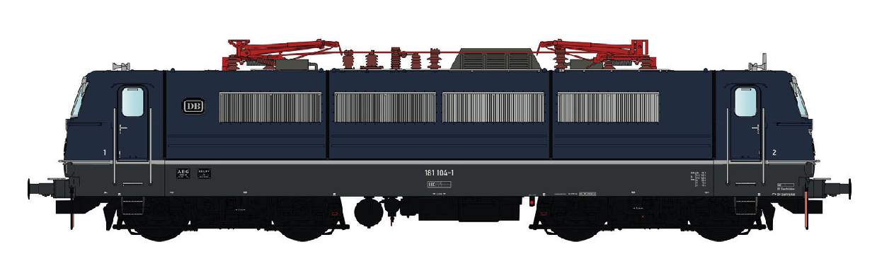 LS Models LS16531AC - E-Lok BR 181 104 DB, Ep.IVb,