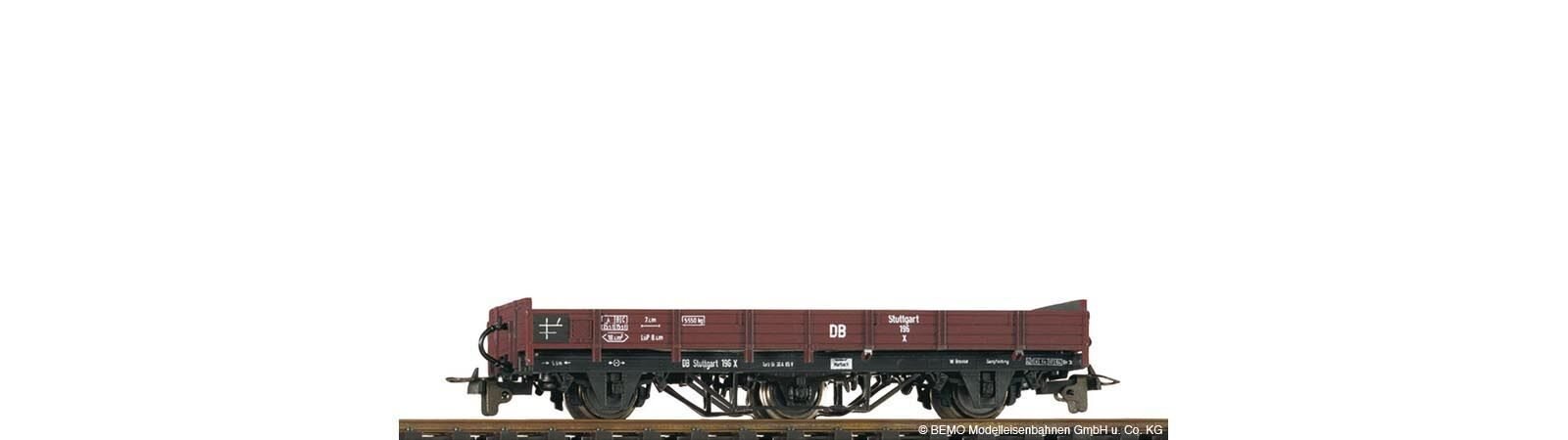 Bemo 2001816 - DB X 196 Niederbordwagen