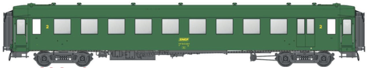 Models World MW40959 - Personenwagen OCEM B10, 2.K