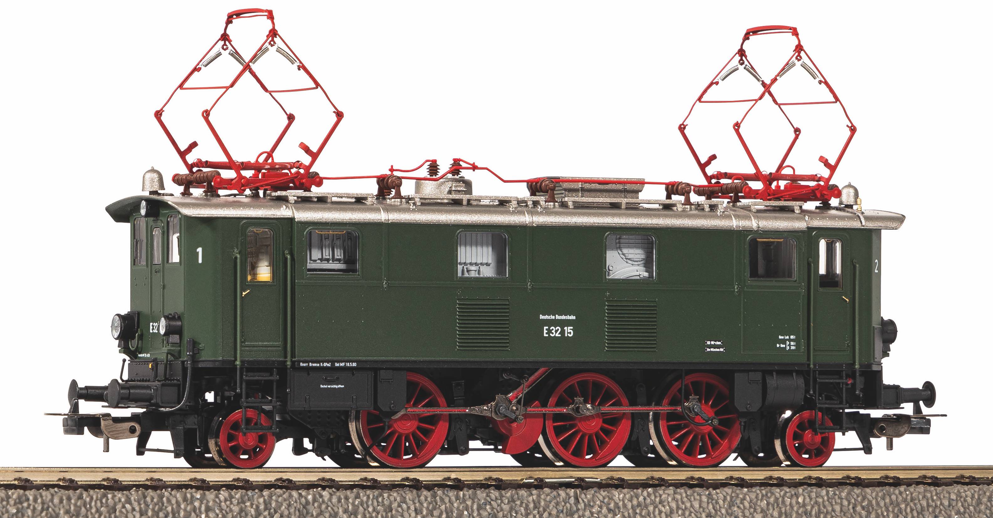 Piko 51418 - E-Lok/Sound E 32 15 DB III + PluX22 D