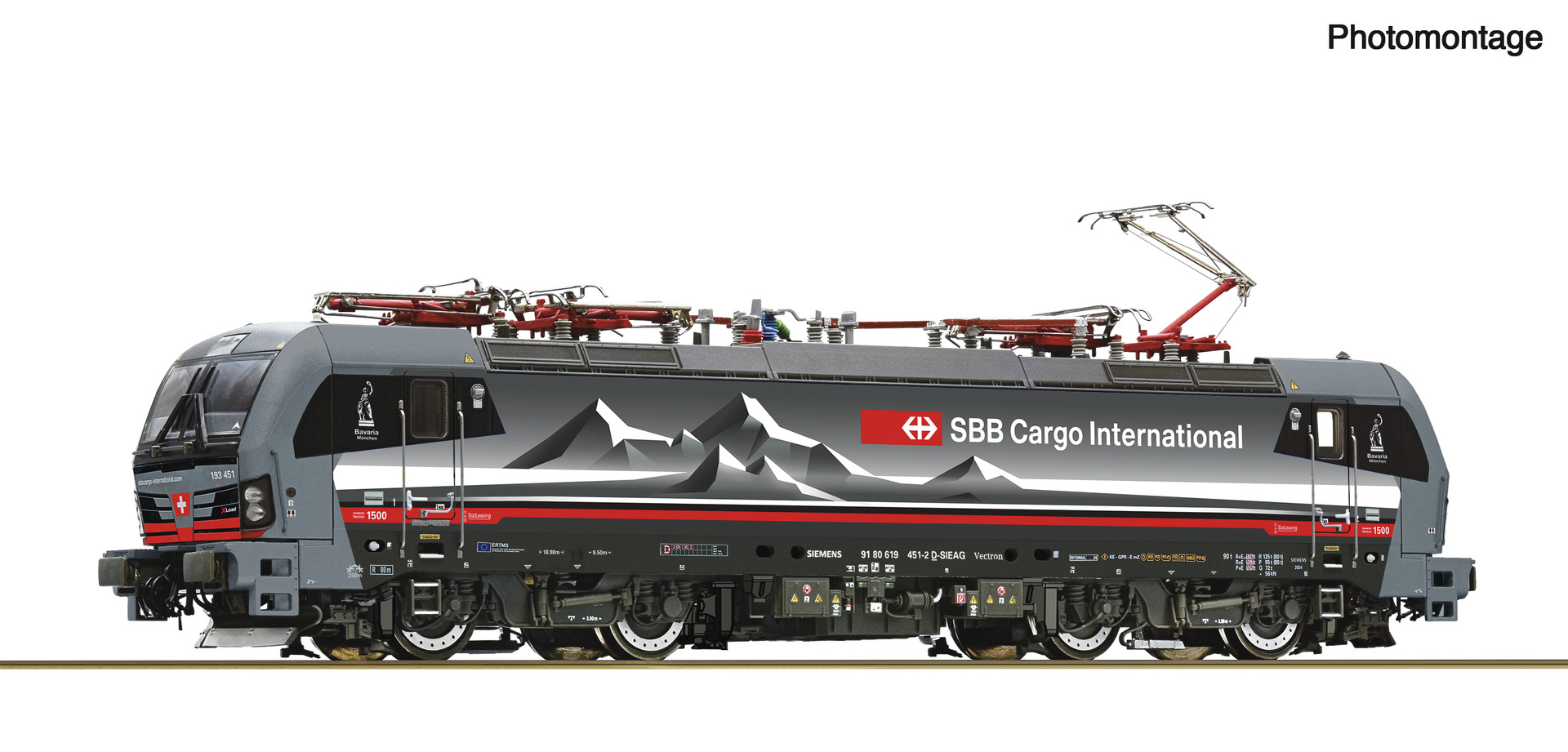 Roco 7520107 - E-Lok Re 193 SBB Cargo XLoad AC-Snd