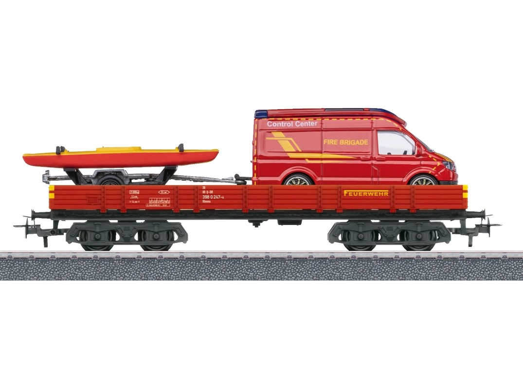 Märklin 00740-02 - Niederbordwagen aus 00740