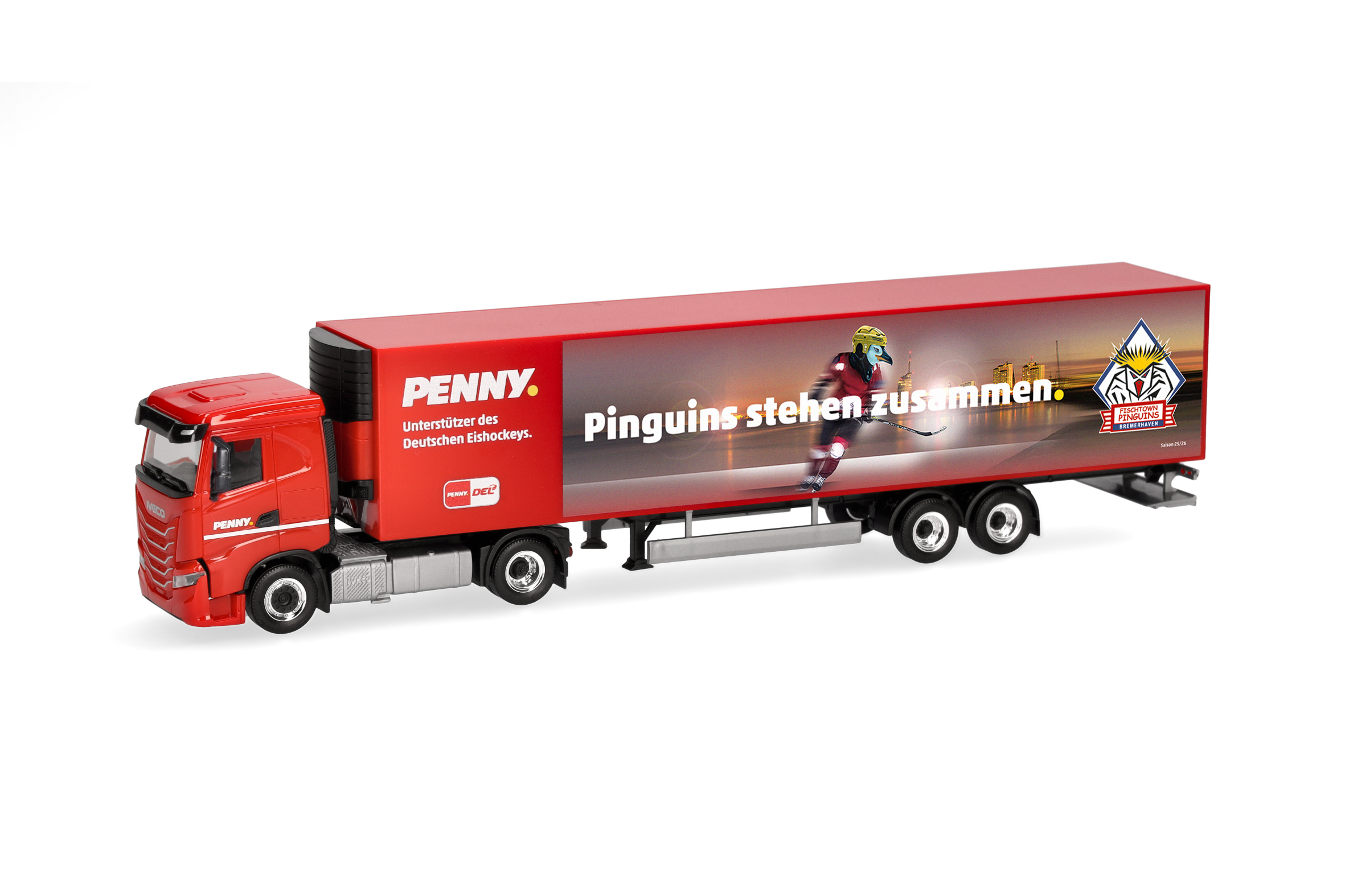 herpa 962025 - Iveco S-Way KüKoSz DEL/Bremerh