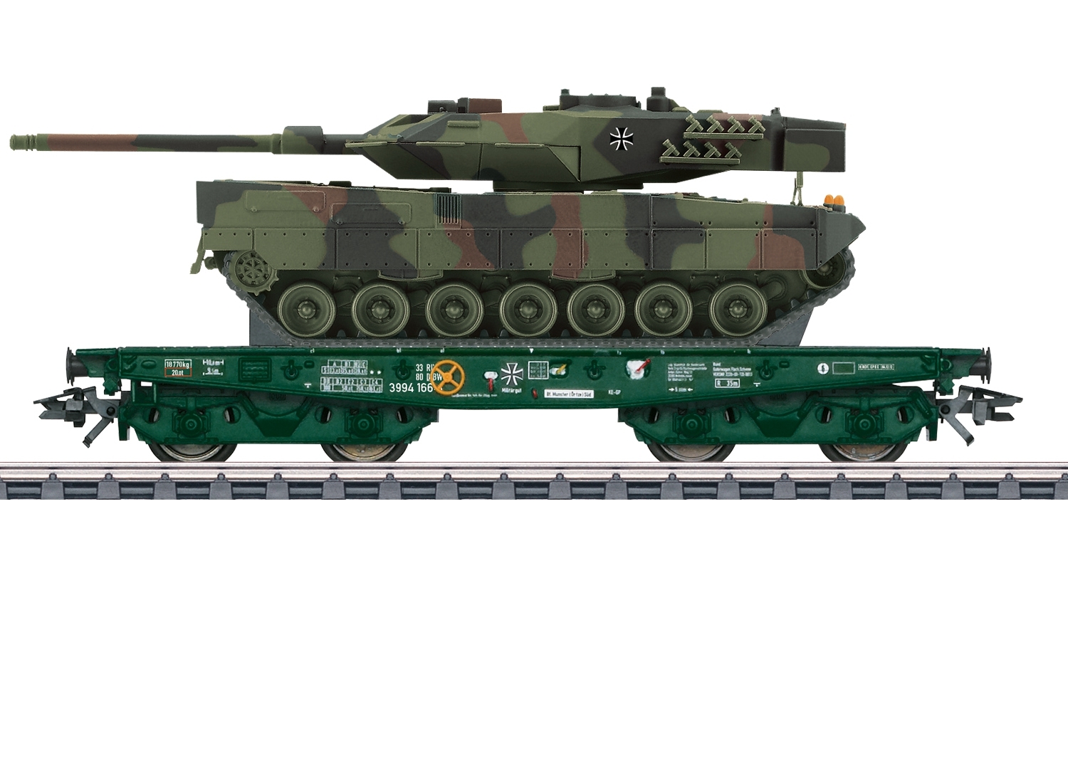 Märklin 48870 - Schwerlastw.Rlmmps Leo 1 DB