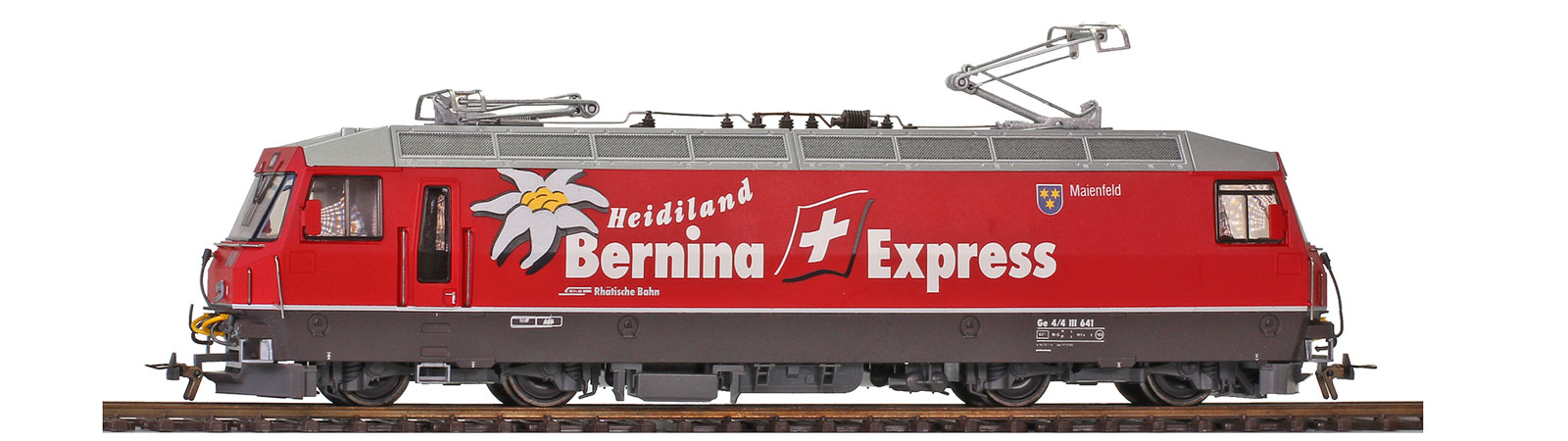 Bemo 1459111 - RhB Ge 4/4 III 641 „Heidiland Expre