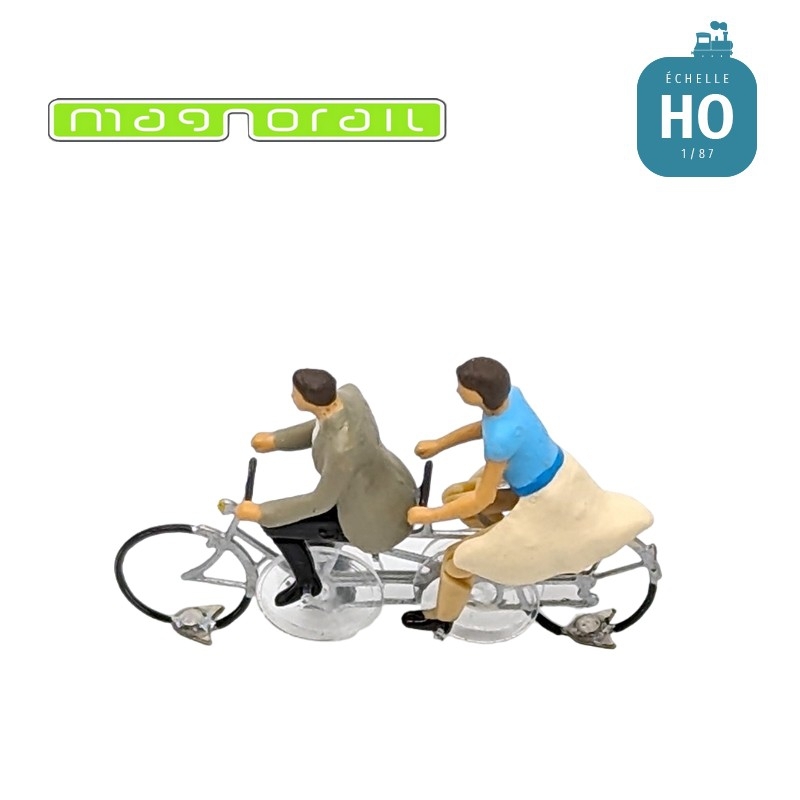 Magnorail KKd-2 - Tandem Fahrrad - Gebrauchsfertig