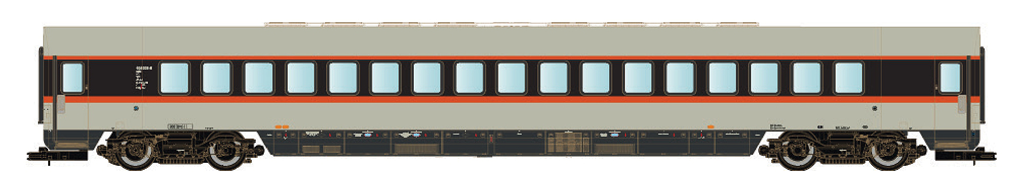 LS Models LS16504 - Großraumwagen für ET 403 DB, E