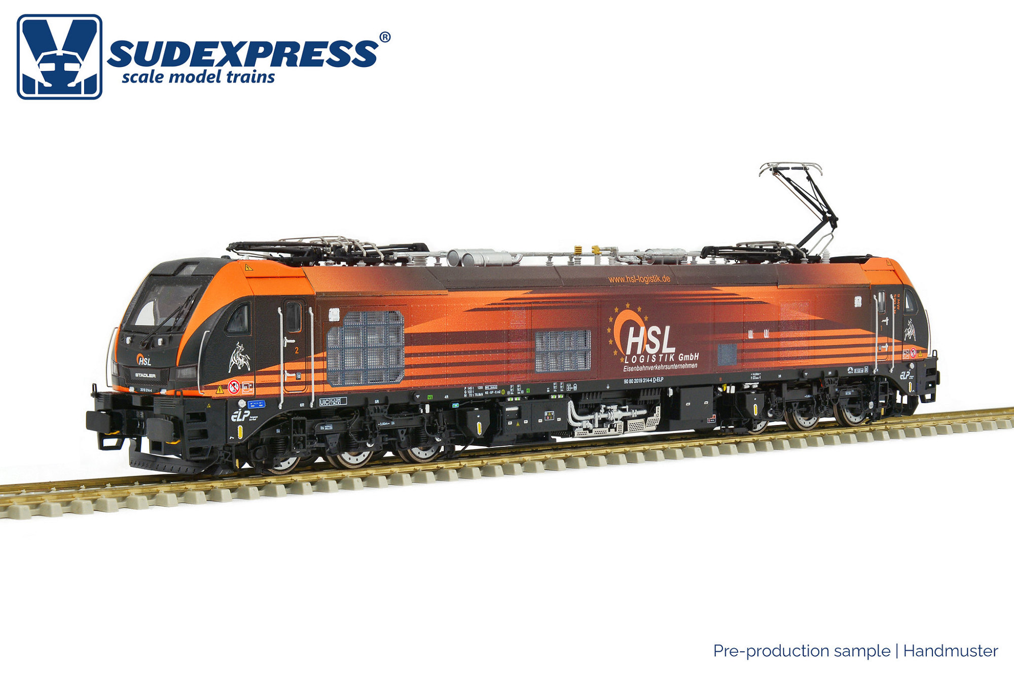 Sudexpress S0193141 - E-Lok BR 2019 / Euro 9000 HS