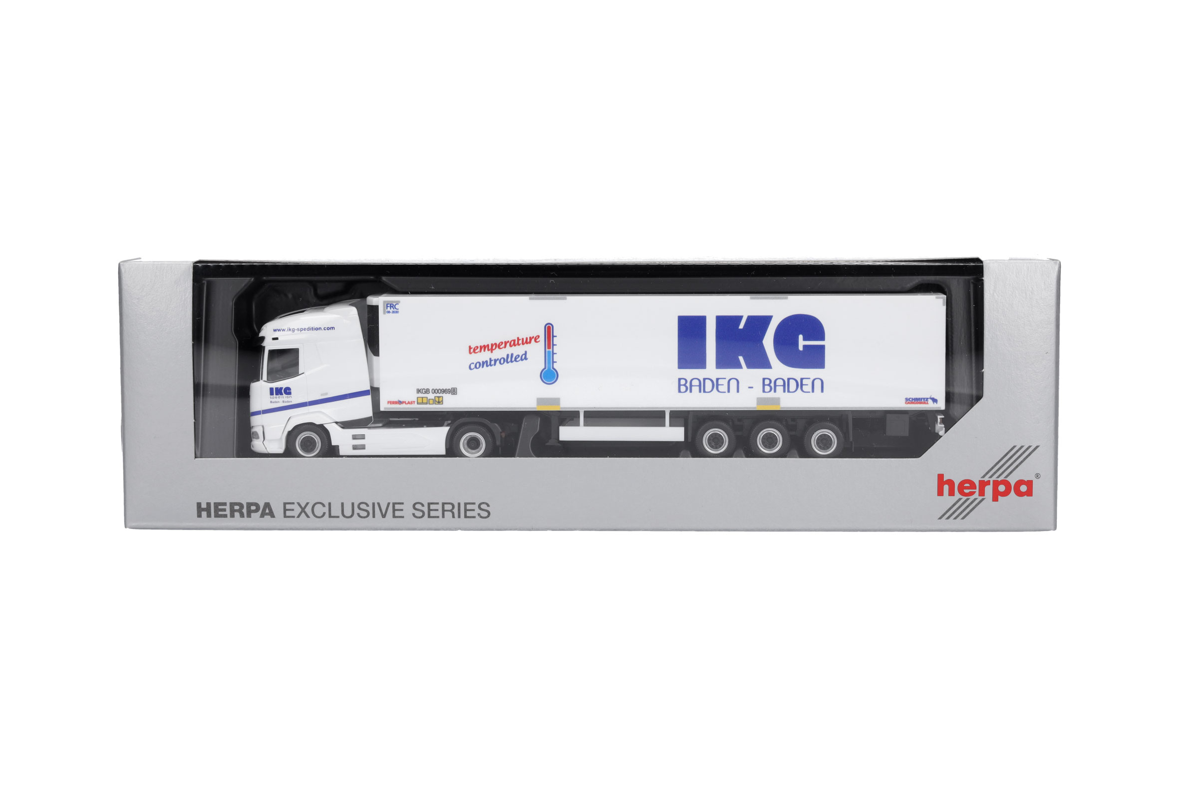 herpa 959018 - DAF XG KüKo-SZ IKG Spedition