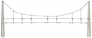 Sommerfeldt 131 - H0 Einf. Quertragwerk 0,9 m.T-Ma