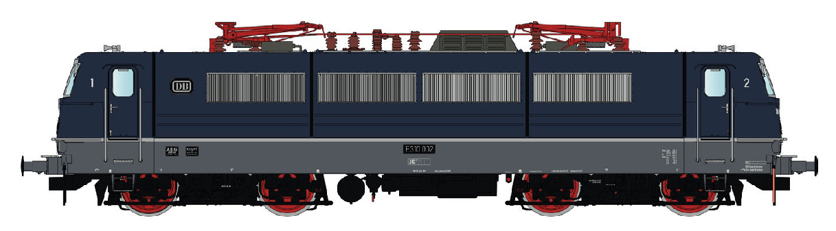 LS Models LS16030DCS - E-Lok E 310 002 DB, Ep.IIIb
