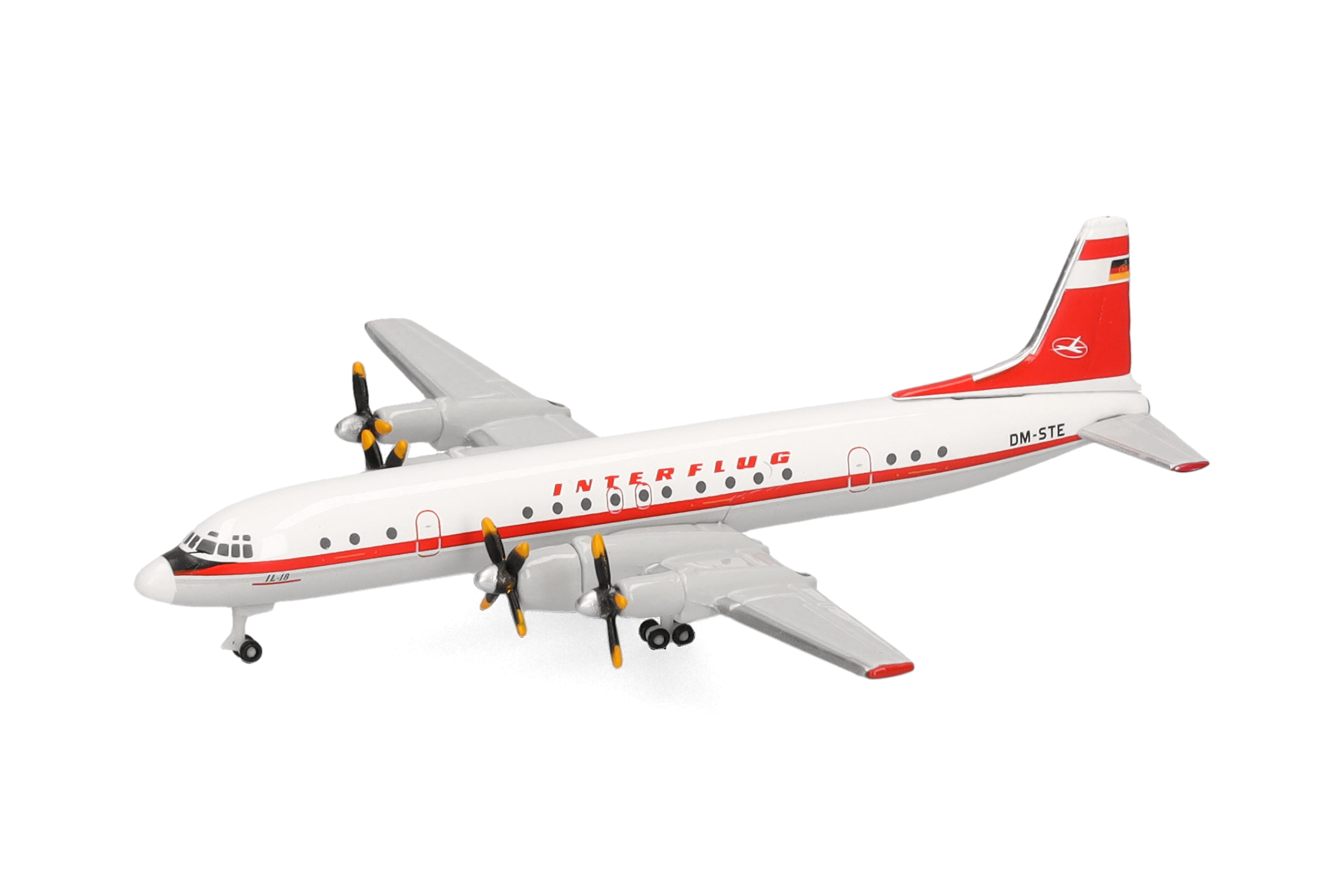 herpa 538800 - Ilyushin IL-18 Interflug