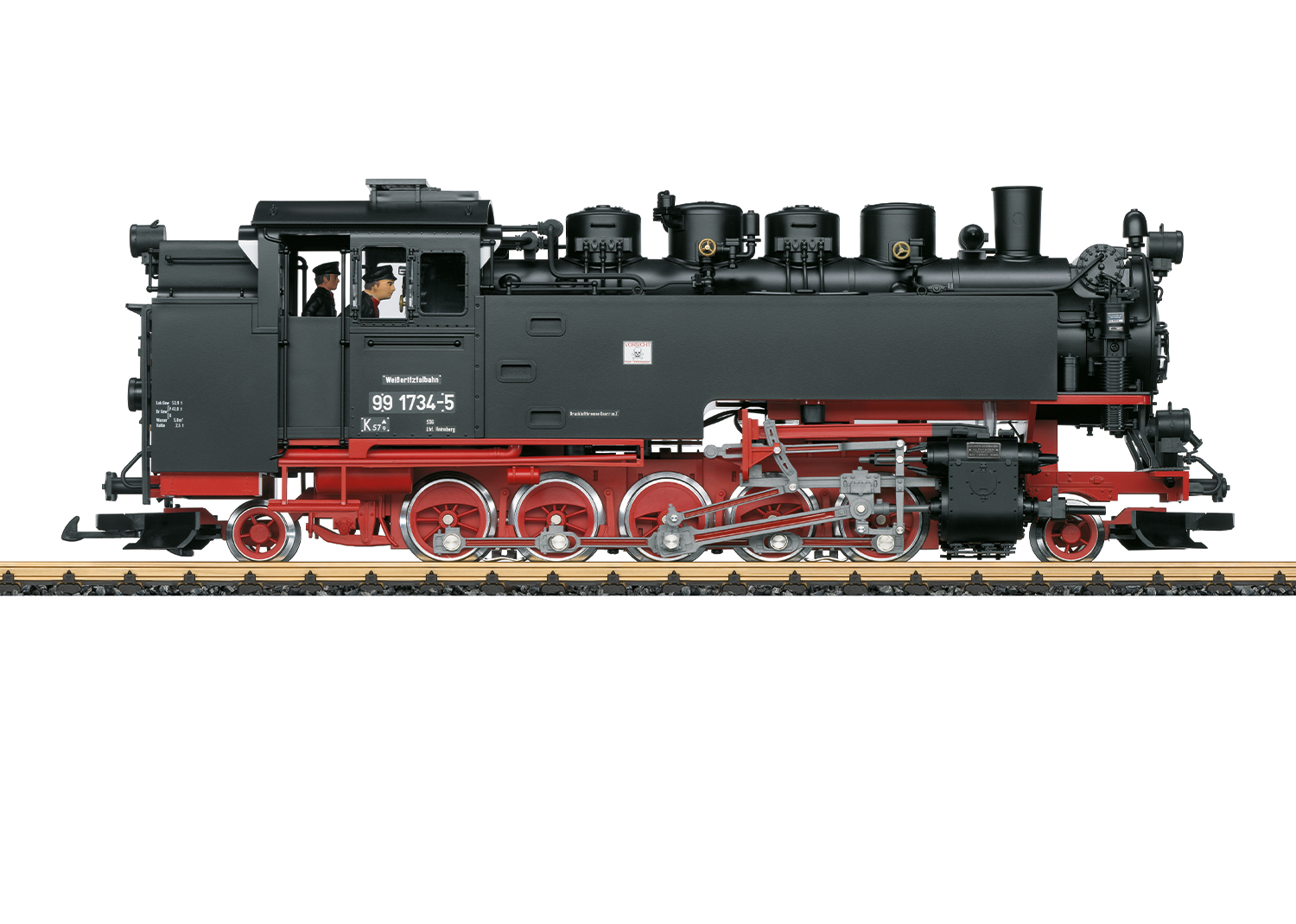 LGB 21486 - Dampflok 99 1734-5 SDG