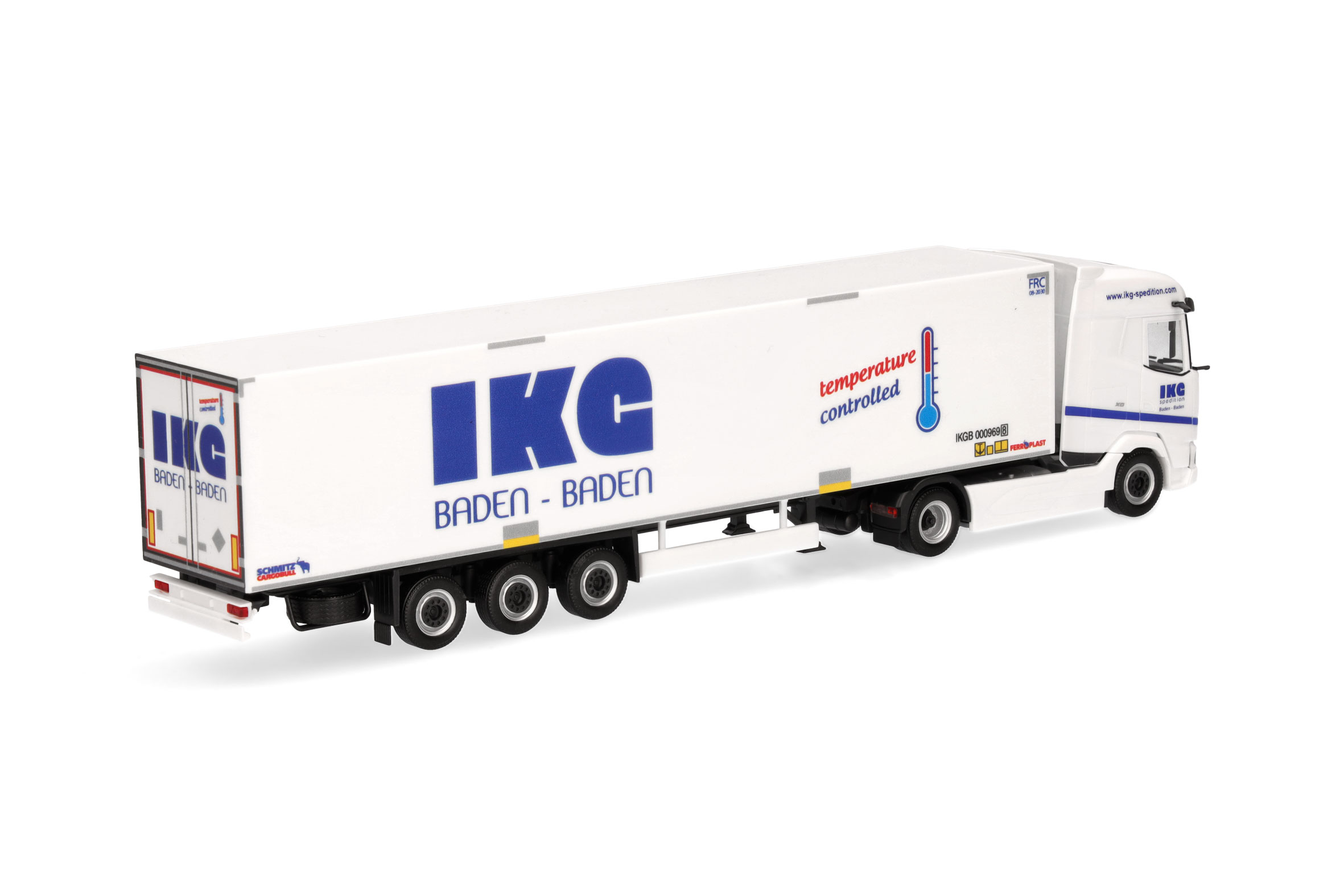herpa 959018 - DAF XG KüKo-SZ IKG Spedition