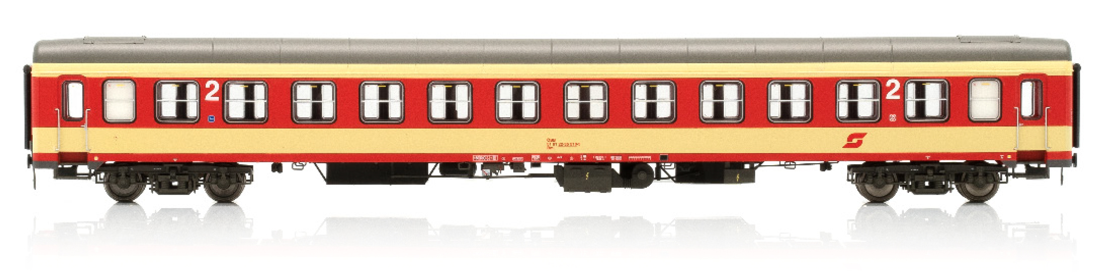 Jägerndorfer JC91050 - UIC-X Personenwagen 2.Kl. Ö
