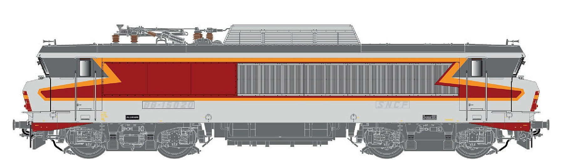LS Models LS10992 - E-Lok BB 15020 SNCF, Ep.IV, Ar