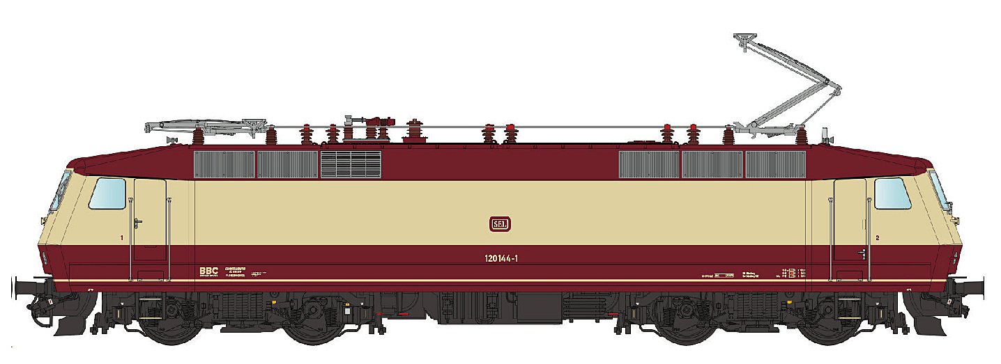 LS Models LS16580AC - E-Lok BR 120 144 SEL, Ep.VI,
