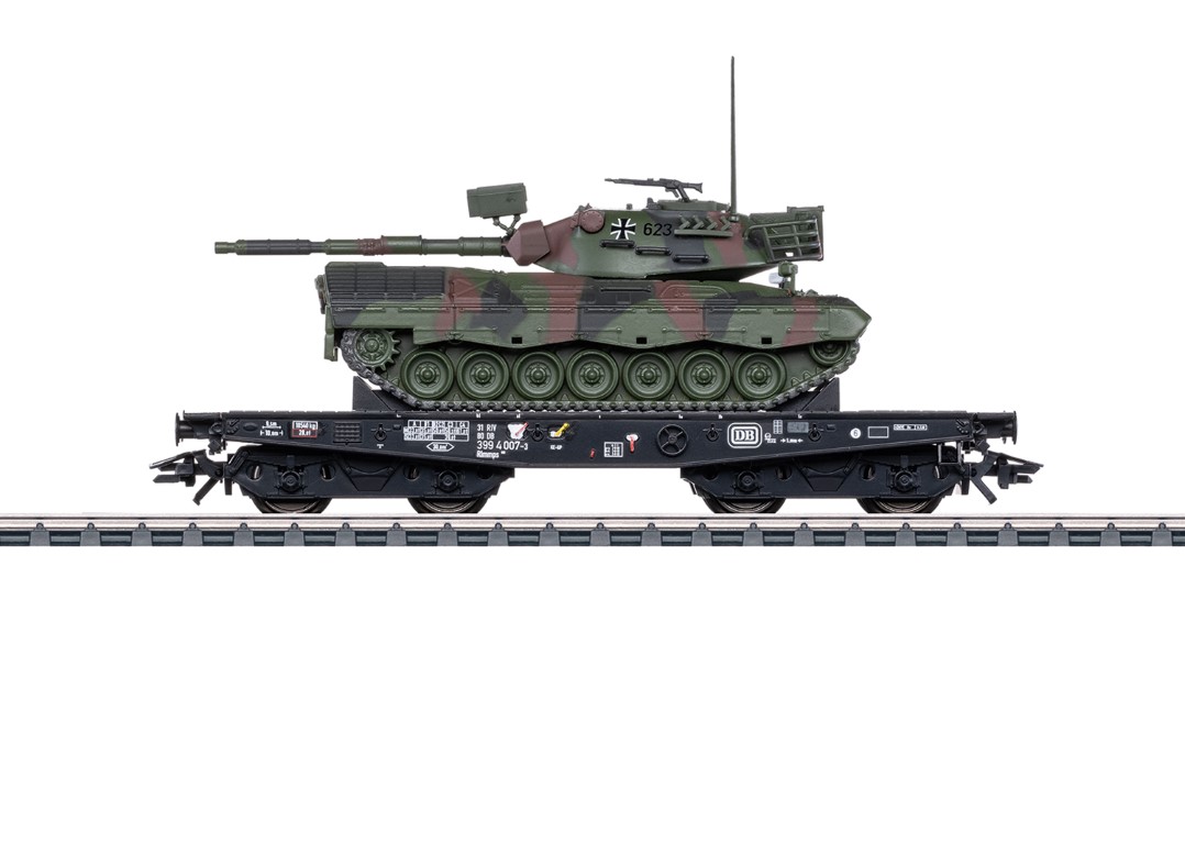 Märklin 48879 - Schwerlast Rlmmps Leo 1A1