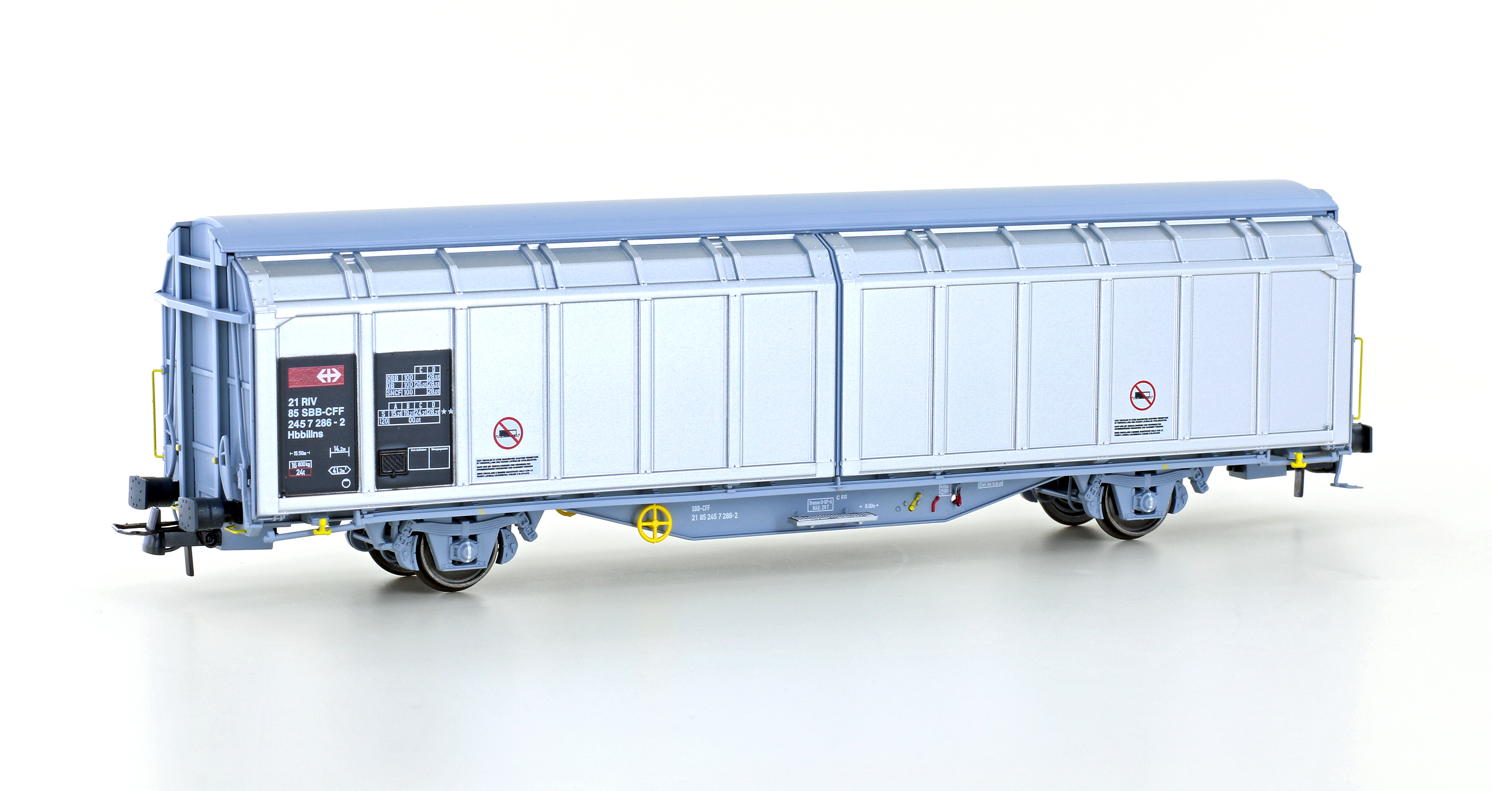 Hobbytrain H45101 - Schiebewandwagen Hbbillns SBB,