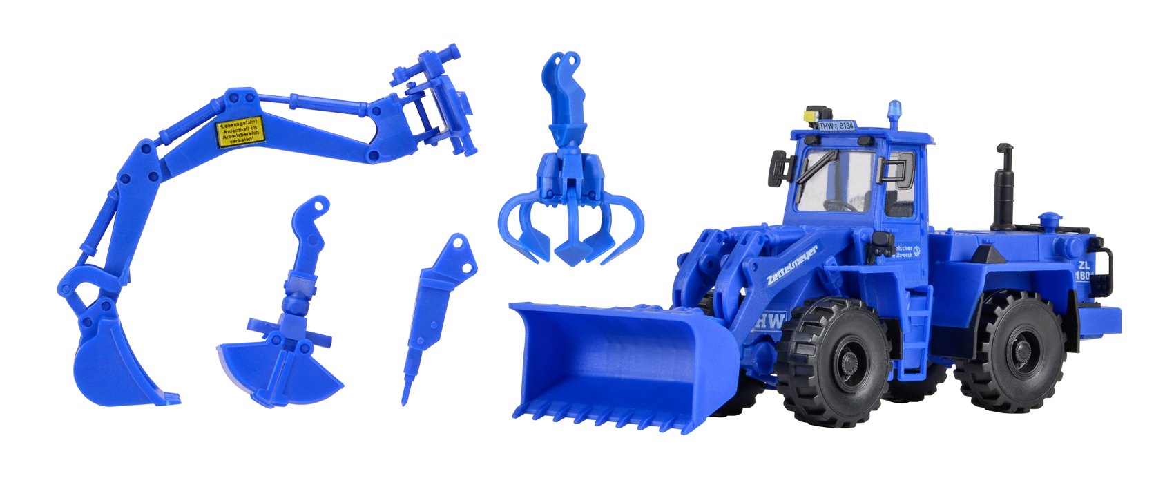 Kibri 18455 - H0 Zettelmeyer Radlader ZL180