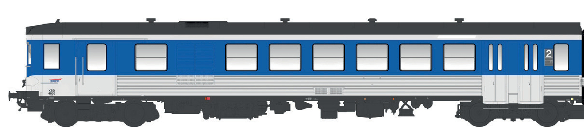LS Models LS11532S - Triebzug EAD X 4638, 2-tlg. S