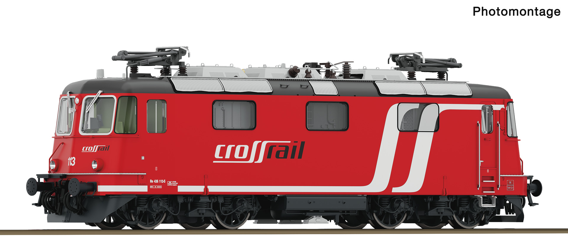 Roco 7500173 - E-Lok Re 4/4 Crossrail DC