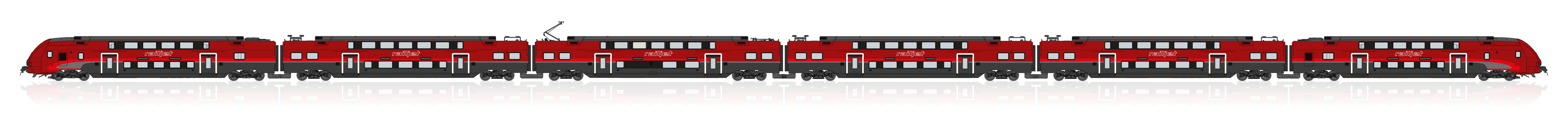 Jägerndorfer JC46102 - Triebzug Rh 4706 KISS, 6-tl